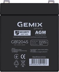Аккумуляторная батарея Gemix 12V 4.5Ah Security Series AGM (GB12045)