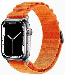 Ремешок WiWU Watch Band Nylon для Apple Watch 49/45/44/42 mm Orange