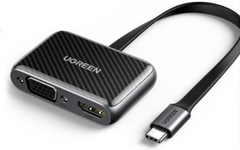 Адаптер-переходник UGREEN USB Type-C - HDMI+VGA (CM303) (70549)