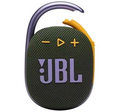 Портативна акустика JBL Clip 4 Eco Green (JBLCLIP4ECOGRN)