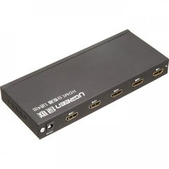 Сплітер UGREEN HDMI 1.4 UHD 4K/30Hz 3D, HDCP,1080P 1*4 40202 Чорний