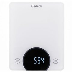 Весы кухонные Gerlach GL 3172 white