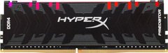 Оперативна пам'ять HyperX DDR4-3000 16384MB PC4-24000 Predator RGB Black (HX430C15PB3A/16)