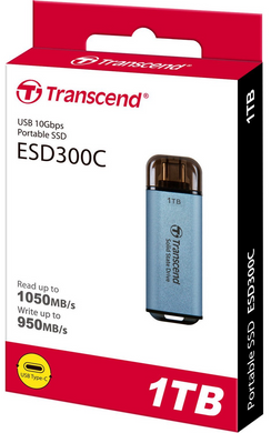 SSD накопичувач Transcend ESD300 1 TB Sky Blue (TS1TESD300C)