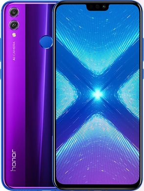 Смартфон Honor 8X 6/64GB Purple (Euromobi)