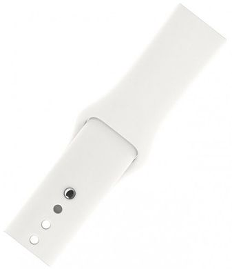 Смарт-часы Apple Watch Series 3 GPS 38 mm Silver Aluminium Case with White Sport Band (MTEY2FS/A)