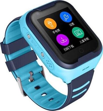 Детские смарт часы Smart Baby Watch A36E With 4G Blue