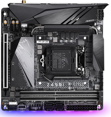 Материнська плата Gigabyte Z490I AORUS ULTRA