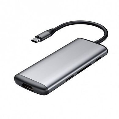 Адаптер Xiaomi Hagibis Type-C to USB 3.0/HDMI Multifunctional Adapter / 6 ports / with PD & Card Readers