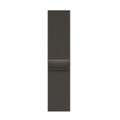Apple Watch Series 9 GPS + Cellular 45mm Graphite Stainless Steel Case with Graphite Milanese Loop (MRMX3)