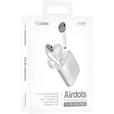 Навушники Gelius Pro Airdots GP-TWS-001W White