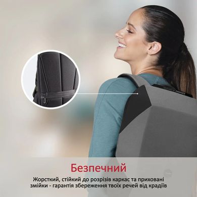 Рюкзак для ноутбука Promate Urbanpack-bp Grey (urbanpack-bp.grey)
