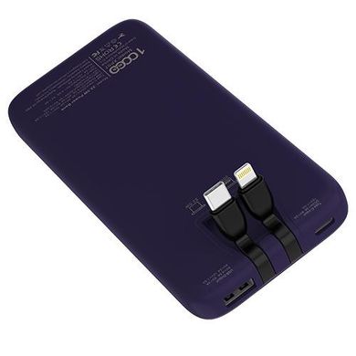 Універсальна мобільна батарея Infinix XP07 Li-Pol 10000mAh 22.5W Purple