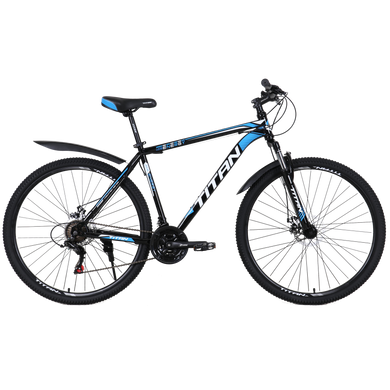 Велосипед Titan Energy 26"17" чорний-синій-білий (26TWS21-003562)