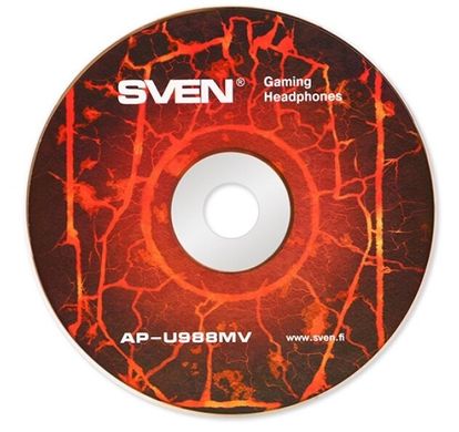 Навушники Sven AP-U988MV Black/Red