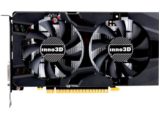 Видеокарта INNO3D GeForce GTX 1050 Ti Twin X2 (N105T-1DDV-M5CM)