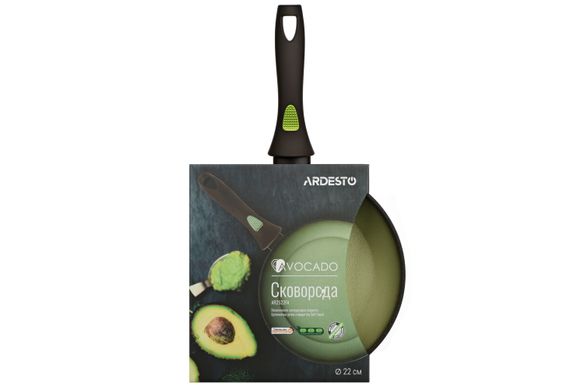 Сковорода Ardesto Avocado 22 см, зеленый