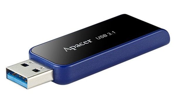 Флешка Apacer USB 3.1 AH356 32GB Black (AP32GAH356B-1)