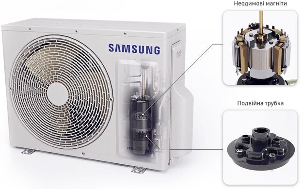 Кондиционер Samsung AR09TSHZAWKNER+(AR09TSHZAWKXER)