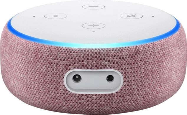 Портативна акустика Amazon Echo Dot (3gen, 2018) Plum