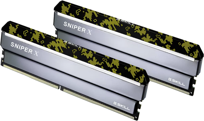 Оперативна пам’ять G.SKILL Sniper X Digital Camo DDR4 2x16GB (F4-3200C16D-32GSXKB)
