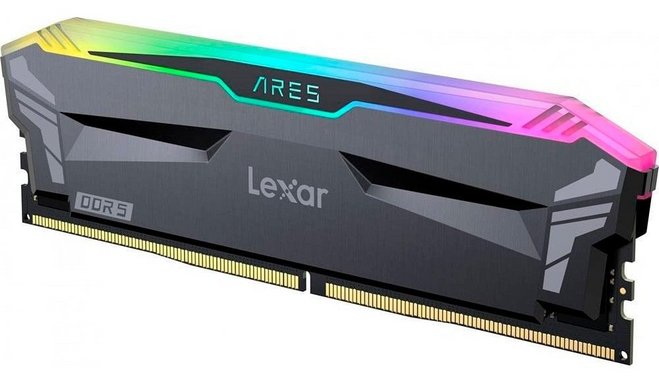 Оперативная память Lexar 32 GB (2x16GB) DDR5 7200 MHz Ares RGB Gaming (LD5U16G72C34LA-RGD)