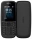 Мобильный телефон Nokia 105 SS 2019 Black (без зарядного)