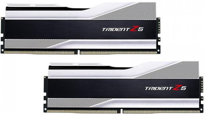 Оперативна пам'ять G.Skill 32 GB (2x16GB) DDR5 6000 MHz Trident Z5 RGB Silver (F5-6000J3636F16GX2-TZ5RS)