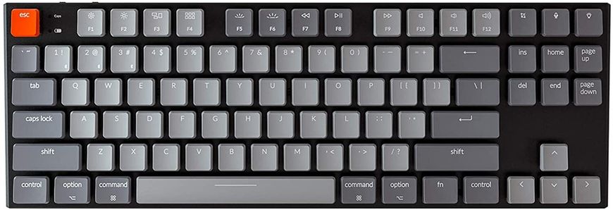 Клавіатура KEYCHRON K1 87 keys White LED BLACK (L2_KEYCHRON)