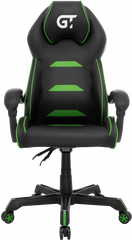 Комп'ютерне крісло для геймера GT Racer X-2833 Black/Green