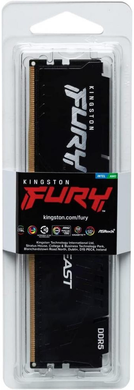 Оперативна пам'ять Kingston FURY 32 GB DDR5 6000 MHz Beast Black (KF560C30BB-32)