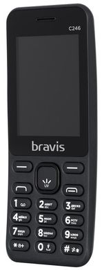 Мобільний телефон Bravis C246 Fruit Dual Sim Black