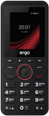 Мобільний телефон Ergo F188 Play Dual Sim Black