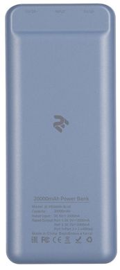 Универсальная мобильная батарея 2E PB2005A Blue