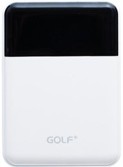 Універсальна мобільна батарея Golf Power Bank 10000 mAh G32 Li-pol White
