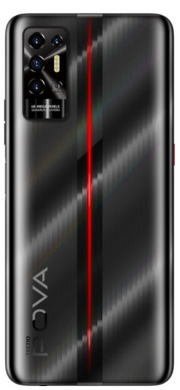 Смартфон TECNO POVA-2 (LE7n) 4/128GB NFC Dazzle Black (4895180768491)