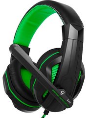 Навушники Gemix X-370 Black/Green (04300098)