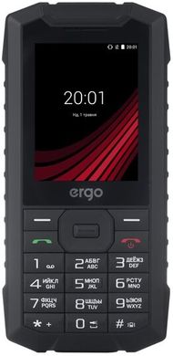 Телефон Ergo F245 Strength Dual Sim Black