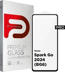 Защитное стекло ArmorStandart Pro для Tecno Spark Go 2024 (BG6) Black (ARM73614)