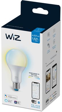 Розумна лампа WiZ E27 13W(100W 1520Lm) A67 2700-6500K Wi-Fi (929002449602)