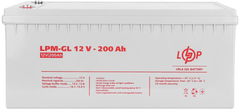 Акумулятор для ДБЖ LogicPower LPM-GL 12V - 200 Ah (4156)