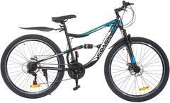 Велосипед Spark Bullet 27,5-ST-18-AM2-D черный с синим (148452)