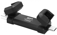 SSD накопитель Silicon Power DS72 250 GB Black (SP250GBUC3S72V1K)