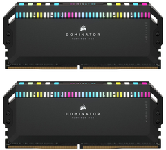Оперативная память Corsair 64GB (2x32GB) DDR5 6000MHz DOMINATOR PLATINUM RGB (CMT64GX5M2B6000C30)