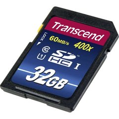 Карта памяти Transcend Premium 400x SDHC 32GB (TS32GSDU1)