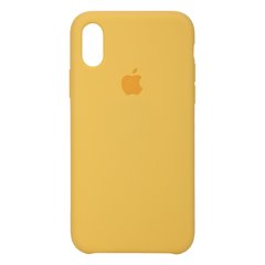 Чехол Original Silicone Case для Apple iPhone X/XS Yellow (ARM49543)