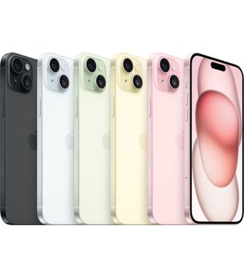Смартфон Apple iPhone 15 256GB Pink (MTP73)