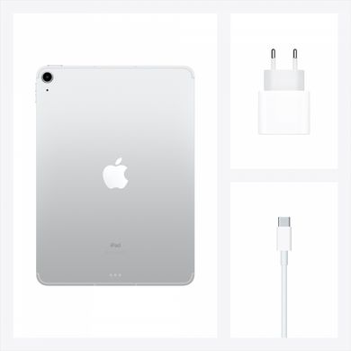 Планшет Apple iPad Air 10.9" Wi-Fi + Cellular 256GB Silver (MYH42RK/A)
