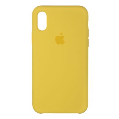 Чехол Original Silicone Case для Apple iPhone XS Max Canary Yellow (ARM55291)