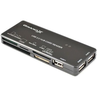 USB хаб Grand-X USB 2.0 3-port+1,2m